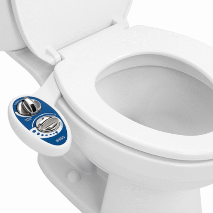 LUXE Premium Dual Nozzle NEO 185 - Self-Cleaning Bidet Toilet Seat Attachment - Hygienic & Easy Install - Never Used