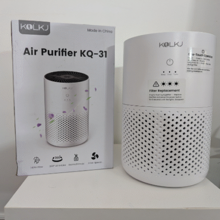 KQLKJ Whisper-Quiet HEPA Air Purifier for Allergies, Home, Bedroom & Office - Never Used