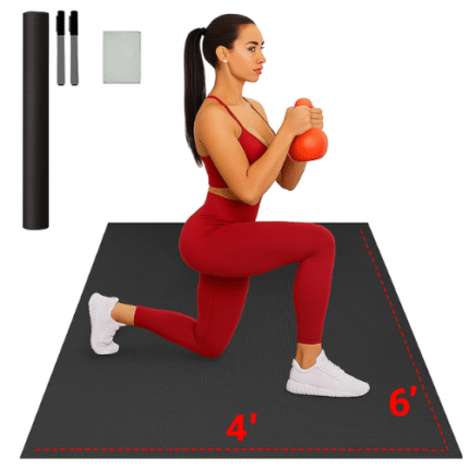 GymCope Extra Large Thick Anti-Slip Yoga Mat for Home Gym Workouts & Exercise - Never Used