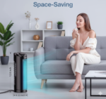 13 inch Portable Mini Bladeless Quiet Fan Fan - Image 5