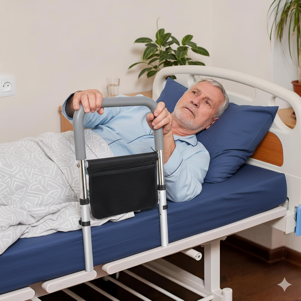 Adjustable Bed Assist Rail for Seniors