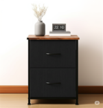 Somdot 2 Drawer Modern Fabric Storage Organizer - Image 3