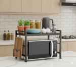 Heavy Duty Extendable & Adjustable Microwave Rack Rack