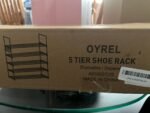 OYREL 5 Tier Shoe Rack - Image 4