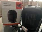 Portable Electric Space Heater, 1500W Ceramic