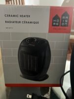 Portable Electric Space Heater, 1500W Ceramic - Image 3