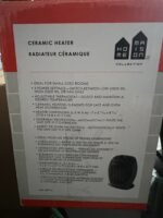 Portable Electric Space Heater, 1500W Ceramic - Image 2