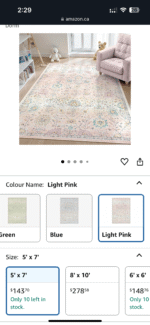 Lahome Area Rug For LivingRoom 5X7 - Image 2