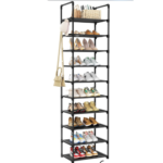 10 Tier Large Capacity Expandable Shoe Rack