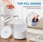 Clarston Humidifier & Oil Diffuser for Large Rooms - Image 6