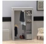 SimpleHouseware Portable Closet Organizer Storage Rack